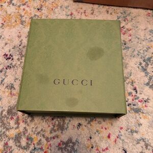 Gucci Olive Green Decorative Box